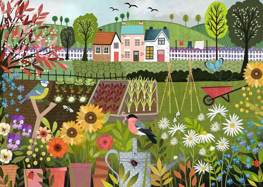 Foto 2 | Puzle Ravensburger Garden Con 1000 Piezas - Venta Internacional.