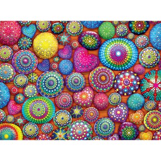 Foto 1 | Rompecabezas Roseart Kodak Premium De Corcho Con Piedras Tipo Mandala, 1000 Unidades - Venta Internacional.