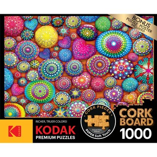 Foto 4 | Rompecabezas Roseart Kodak Premium De Corcho Con Piedras Tipo Mandala, 1000 Unidades - Venta Internacional.