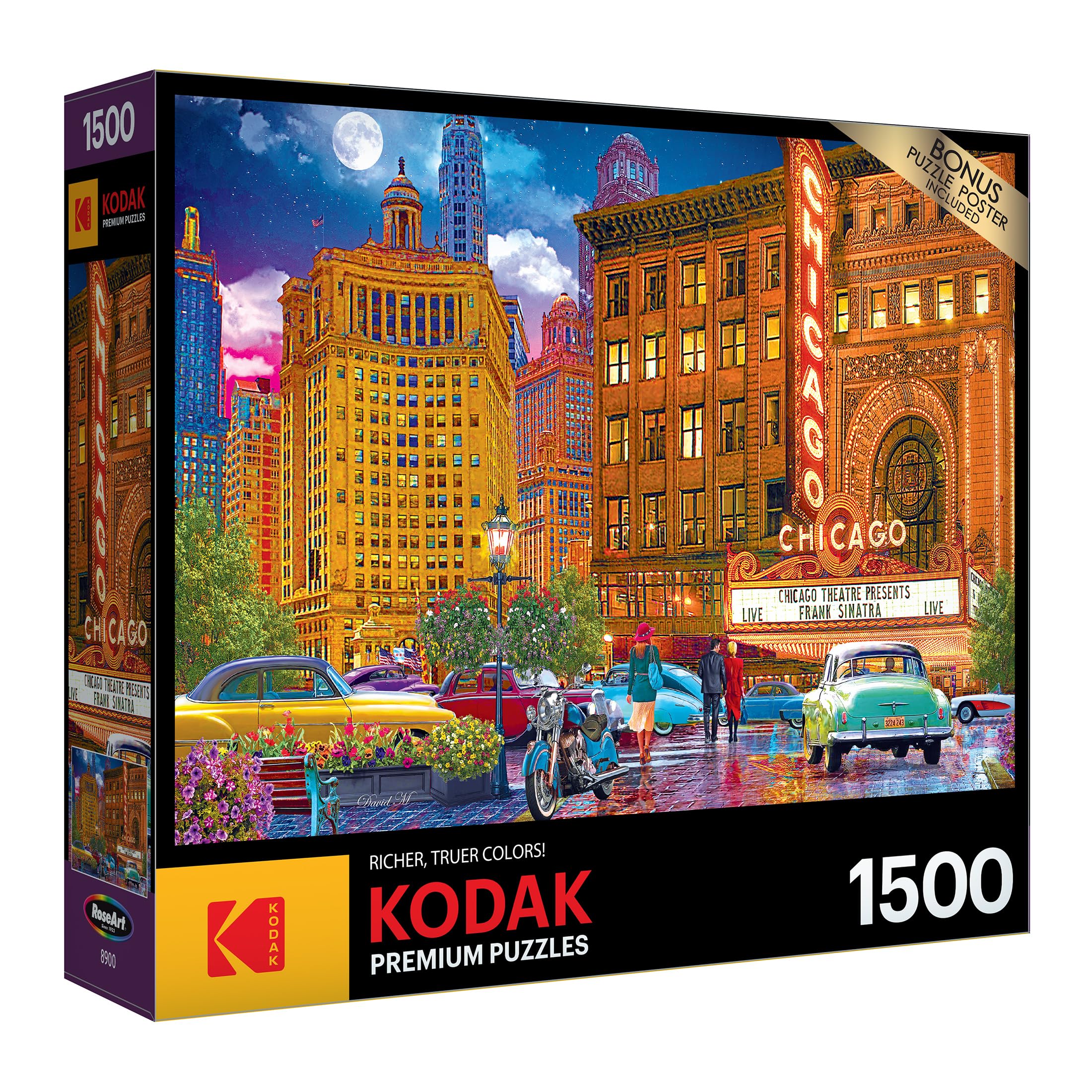 Foto 2 | Rompecabezas Roseart Kodak Premium Chicago 1500 Piezas - Venta Internacional.