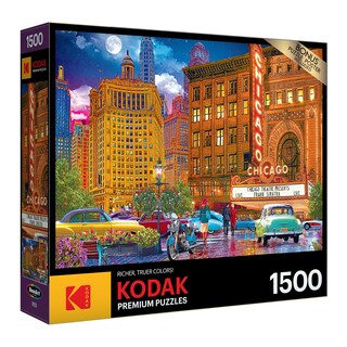 Foto 2 | Rompecabezas Roseart Kodak Premium Chicago 1500 Piezas - Venta Internacional.