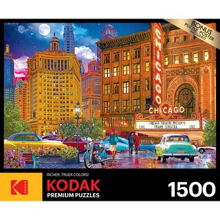 Foto 4 | Rompecabezas Roseart Kodak Premium Chicago 1500 Piezas - Venta Internacional.