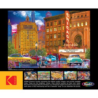 Foto 5 | Rompecabezas Roseart Kodak Premium Chicago 1500 Piezas - Venta Internacional.