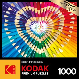 Foto 4 | Rompecabezas Roseart Kodak Premium Life, Caja De Colores, 1000 Unidades - Venta Internacional.