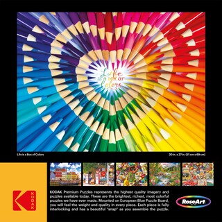 Foto 5 | Rompecabezas Roseart Kodak Premium Life, Caja De Colores, 1000 Unidades - Venta Internacional.