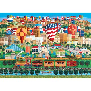 Foto 1 | Rompecabezas Roseart Home Country Albuquerque Express 1000 Piezas - Venta Internacional.