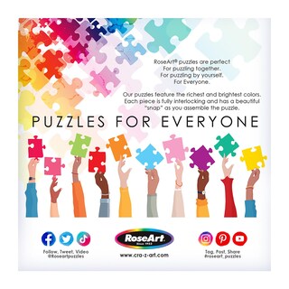 Foto 4 | Puzle Roseart Abraham Hunter Growing Up, 500 Piezas - Venta Internacional.