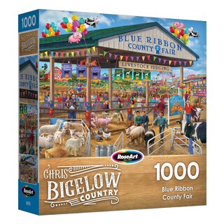 Foto 2 | Rompecabezas Roseart Chris Bigelow Blue Ribbon 1000 Piezas - Venta Internacional.