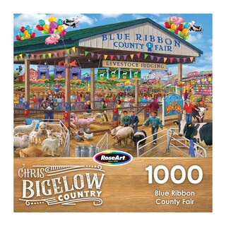 Foto 4 | Rompecabezas Roseart Chris Bigelow Blue Ribbon 1000 Piezas - Venta Internacional.
