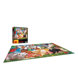 Foto 3 | Rompecabezas Roseart Kodak Premium Puppies On A Picnic, 350 Piezas - Venta Internacional.