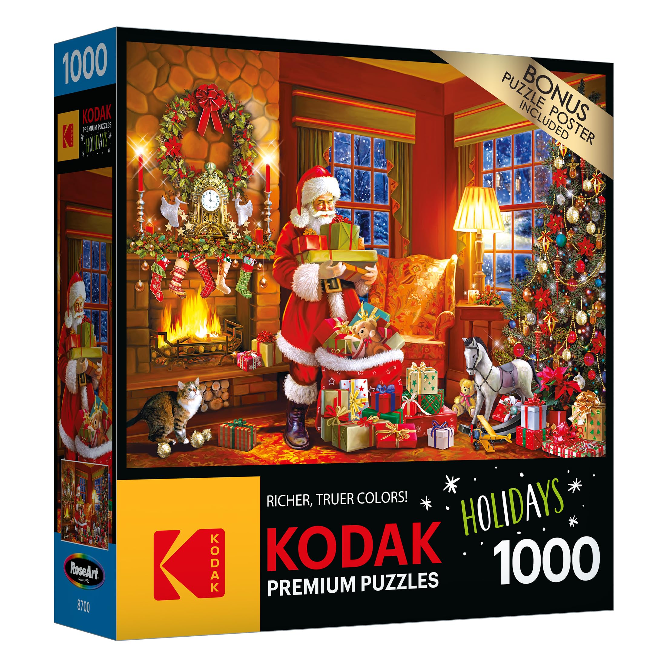 Foto 2 | Rompecabezas Roseart Kodak Premium De 1000 Piezas Para Adultos - Venta Internacional.