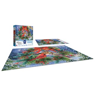 Foto 6 | Rompecabezas Roseart Abraham Hunter Deck The Halls 1000 Piezas - Venta Internacional.