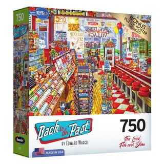 Foto 2 | Rompecabezas Roseart Back To The Past Local Five And Dime, 750 Piezas - Venta Internacional.