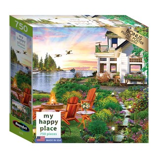 Foto 2 | Rompecabezas Roseart My Happy Place-harbor House 750 Piezas - Venta Internacional.