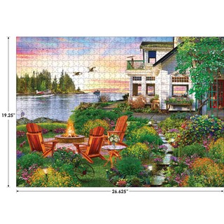 Foto 5 | Rompecabezas Roseart My Happy Place-harbor House 750 Piezas - Venta Internacional.