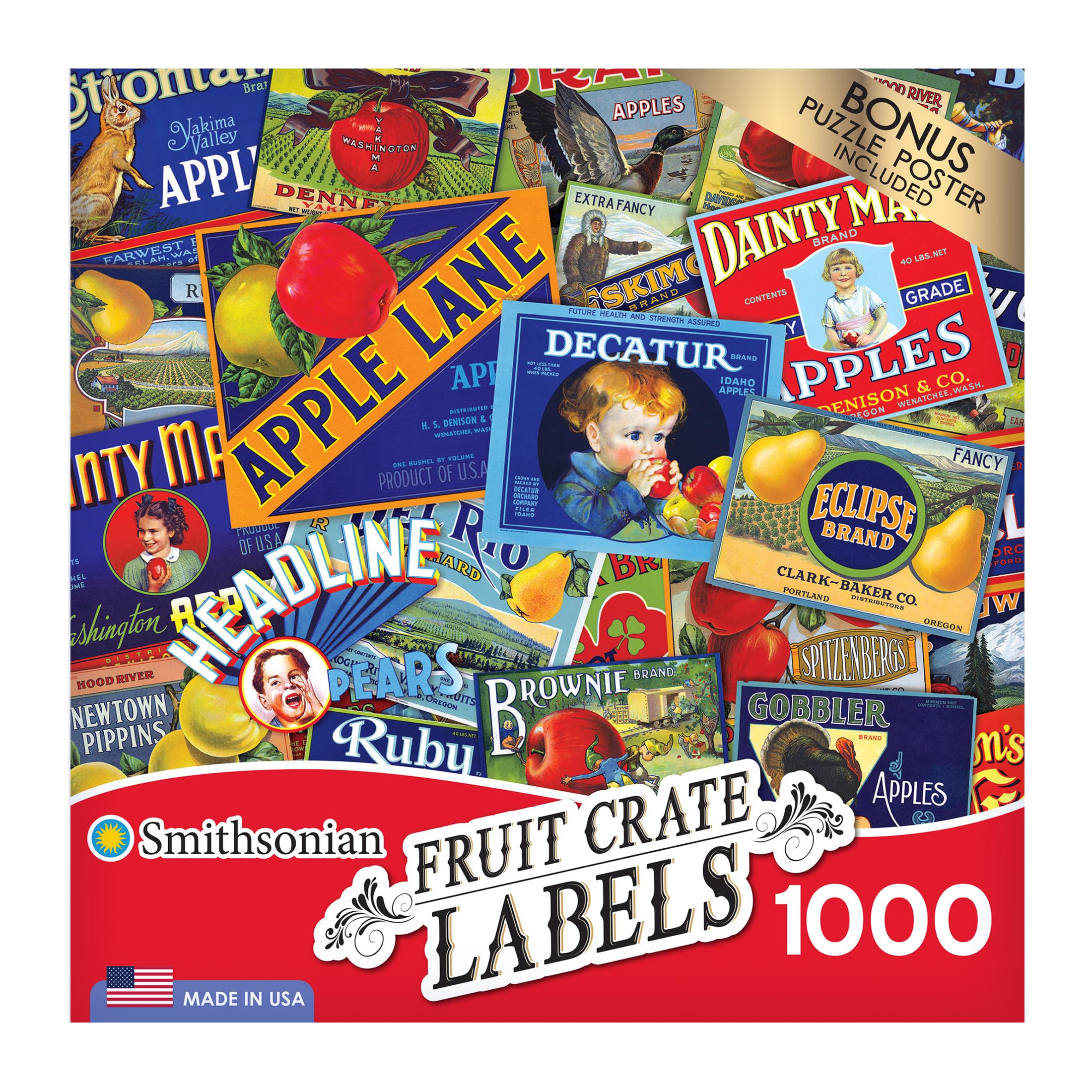 Foto 4 | Rompecabezas Roseart Smithsonian Archives 1000 Piezas - Venta Internacional.