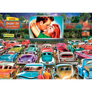 Foto 1 | Rompecabezas Roseart Back To The Past Drive In Date, 1000 Unidades - Venta Internacional.