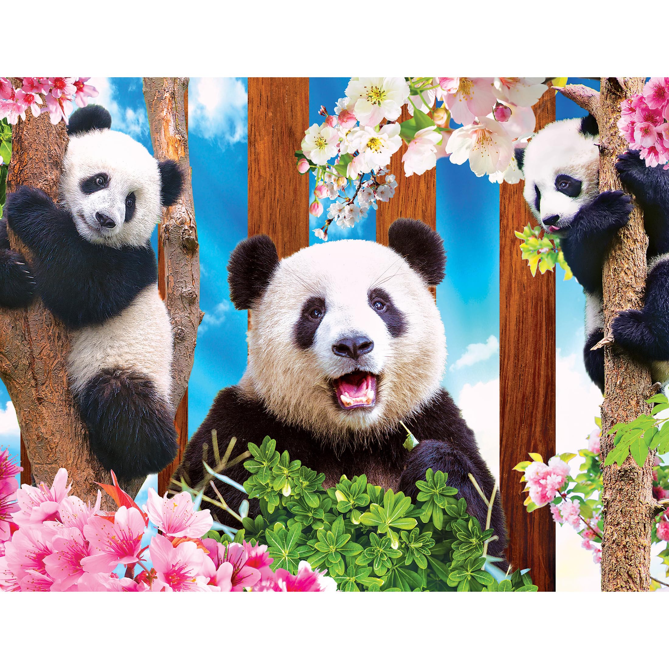 Foto 2 pulgar | Rompecabezas Roseart Kodak Premium Panda Playtime 100 Piezas - Venta Internacional.