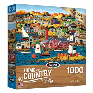 Foto 2 | Rompecabezas Roseart Home Country Cape Ann 1000 Piezas - Venta Internacional.
