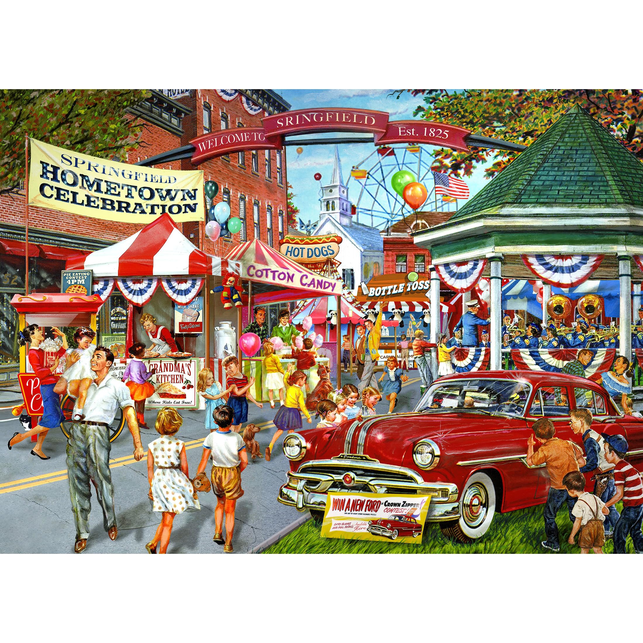 Foto 1 | Rompecabezas Roseart Kodak Collector Hometown Celebration, 2000 Unidades - Venta Internacional.