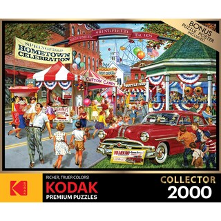 Foto 4 | Rompecabezas Roseart Kodak Collector Hometown Celebration, 2000 Unidades - Venta Internacional.