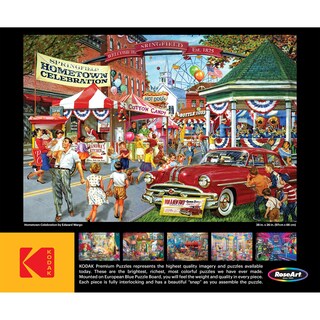 Foto 5 | Rompecabezas Roseart Kodak Collector Hometown Celebration, 2000 Unidades - Venta Internacional.