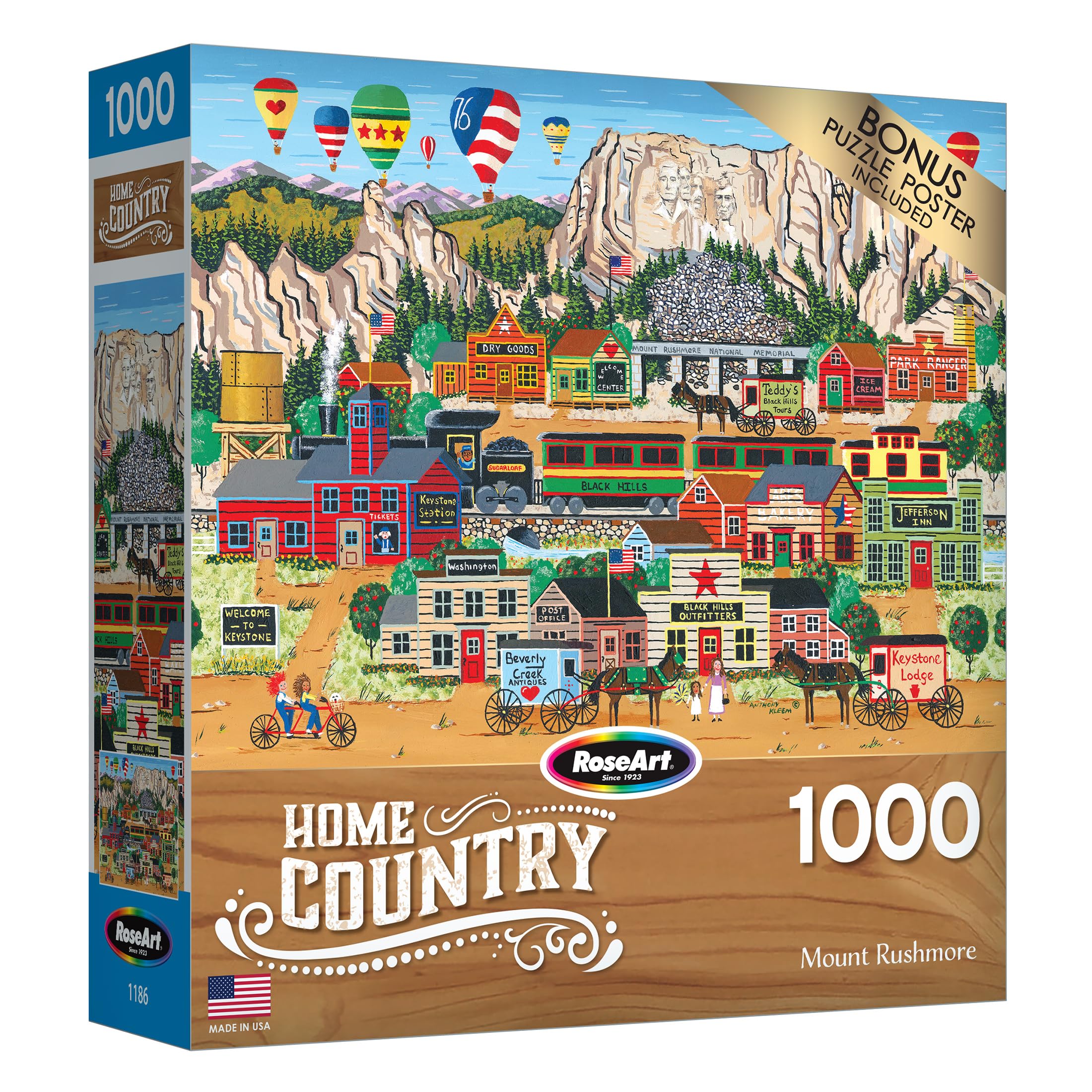 Foto 3 pulgar | Rompecabezas Roseart Home Country Mount Rushmore 1000 Piezas - Venta Internacional.