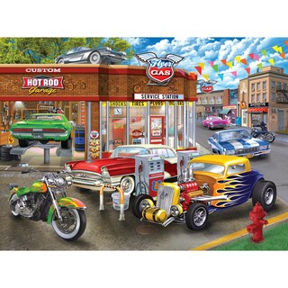 Foto 1 | Rompecabezas Roseart Chris Bigelow Hot Rod Garage 1000 Piezas - Venta Internacional.