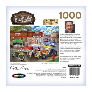 Foto 5 | Rompecabezas Roseart Chris Bigelow Hot Rod Garage 1000 Piezas - Venta Internacional.