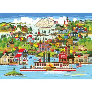 Foto 2 | Rompecabezas Roseart Home Country The Americana 1000 Piezas - Venta Internacional.