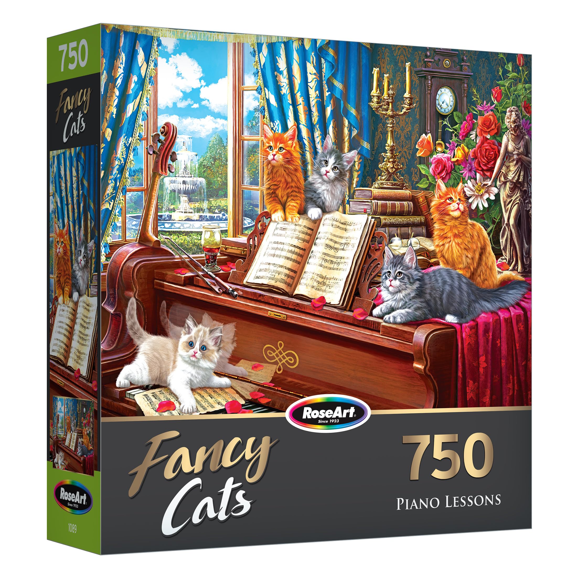 Foto 2 | Rompecabezas Roseart Fancy Cats Lessons De 750 Piezas - Venta Internacional.