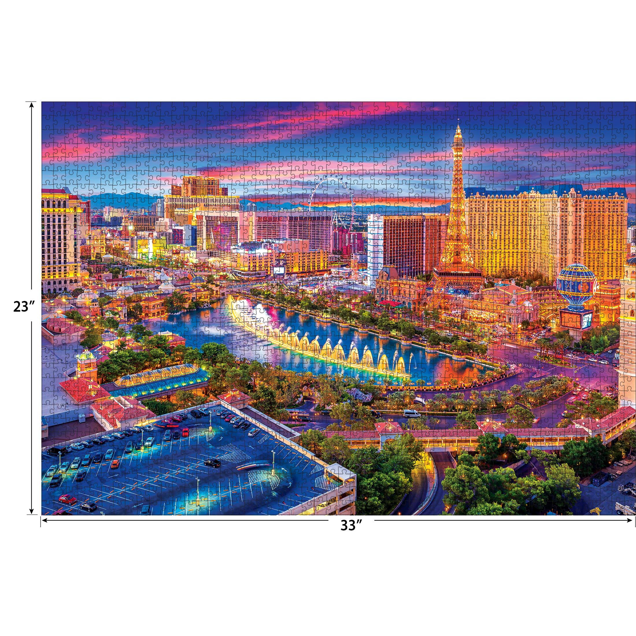 Foto 4 pulgar | Rompecabezas Roseart Kodak Las Vegas Strip De 1500 Piezas - Venta Internacional.