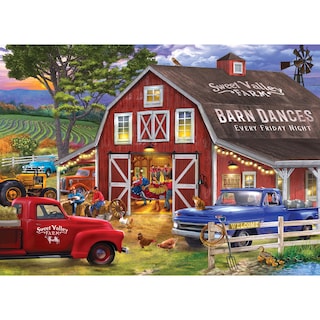 Foto 1 | Rompecabezas Roseart Chris Bigelow The Barn Dance 1000 Piezas - Venta Internacional.