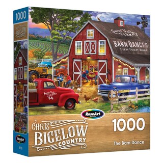 Foto 2 | Rompecabezas Roseart Chris Bigelow The Barn Dance 1000 Piezas - Venta Internacional.