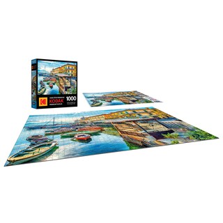 Foto 6 | Rompecabezas Roseart Kodak Premium Harbor Of Naples 1000 Piezas - Venta Internacional.