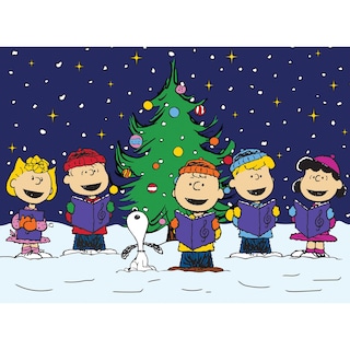 Foto 1 | Rompecabezas Roseart Peanuts Con Villancicos Navideños, 100 Piezas - Venta Internacional.