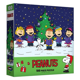 Foto 2 | Rompecabezas Roseart Peanuts Con Villancicos Navideños, 100 Piezas - Venta Internacional.