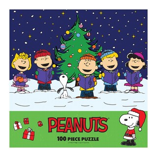 Foto 4 | Rompecabezas Roseart Peanuts Con Villancicos Navideños, 100 Piezas - Venta Internacional.