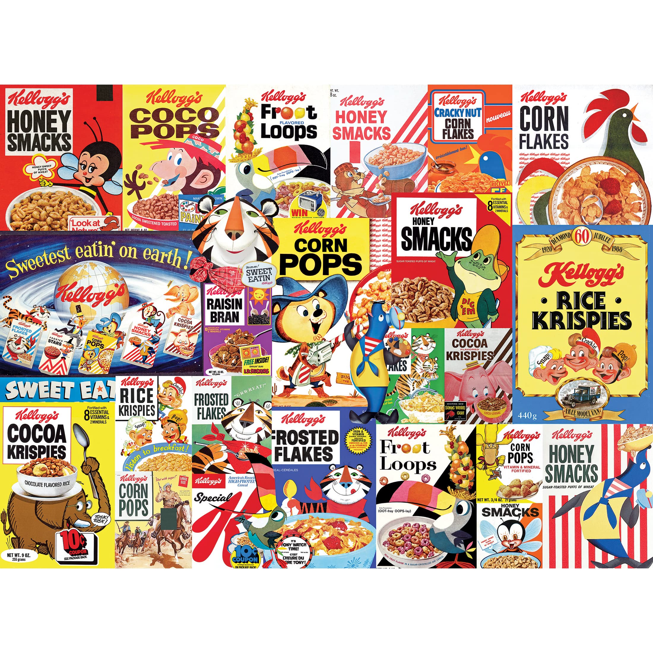 Foto 2 pulgar | Rompecabezas Roseart Kellogg's Cereal Favorites, 1000 Piezas - Venta Internacional.