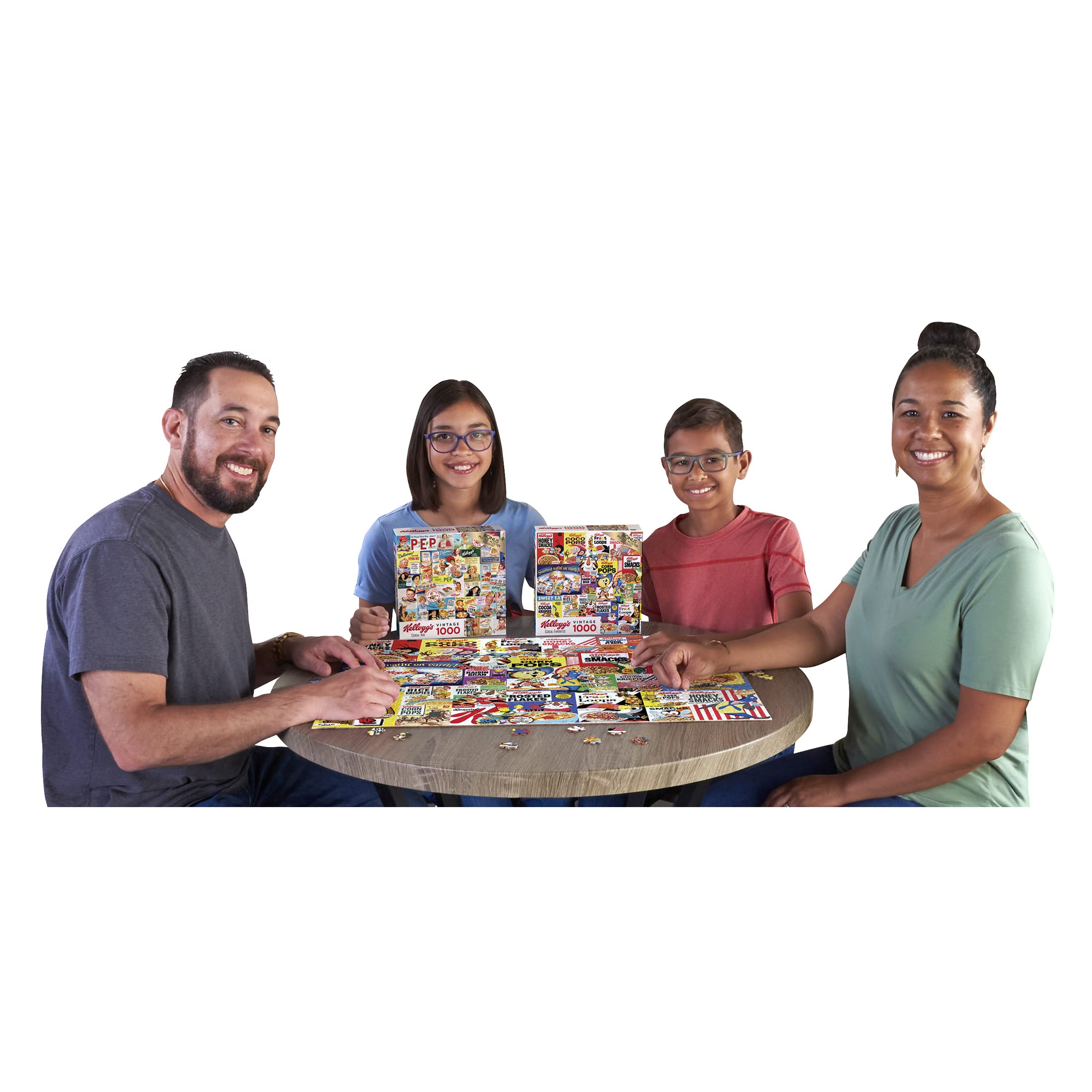 Foto 5 | Rompecabezas Roseart Kellogg's Cereal Favorites, 1000 Piezas - Venta Internacional.
