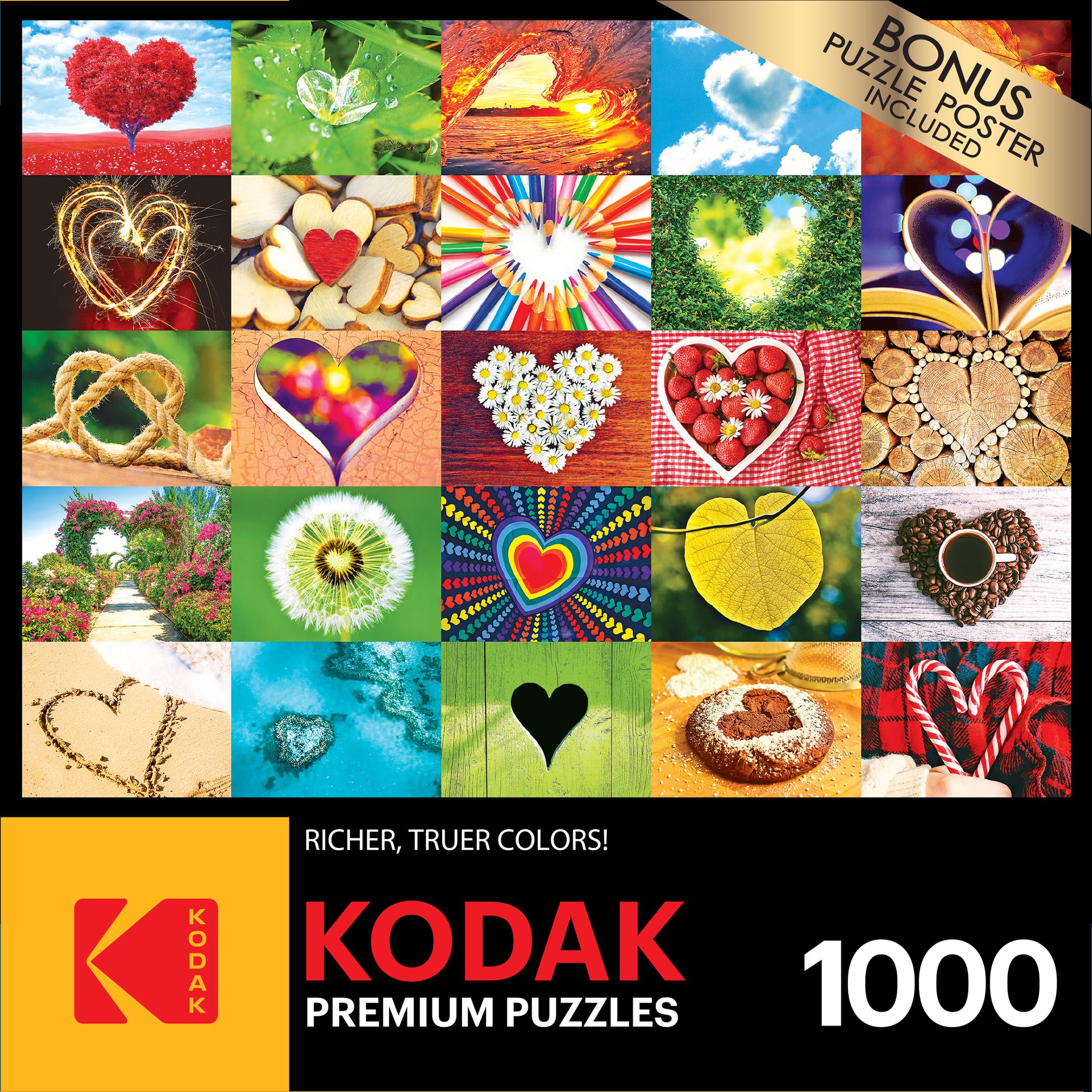 Foto 5 pulgar | Rompecabezas Roseart Kodak Premium Love Is Everywhere 1000 Unidades - Venta Internacional.