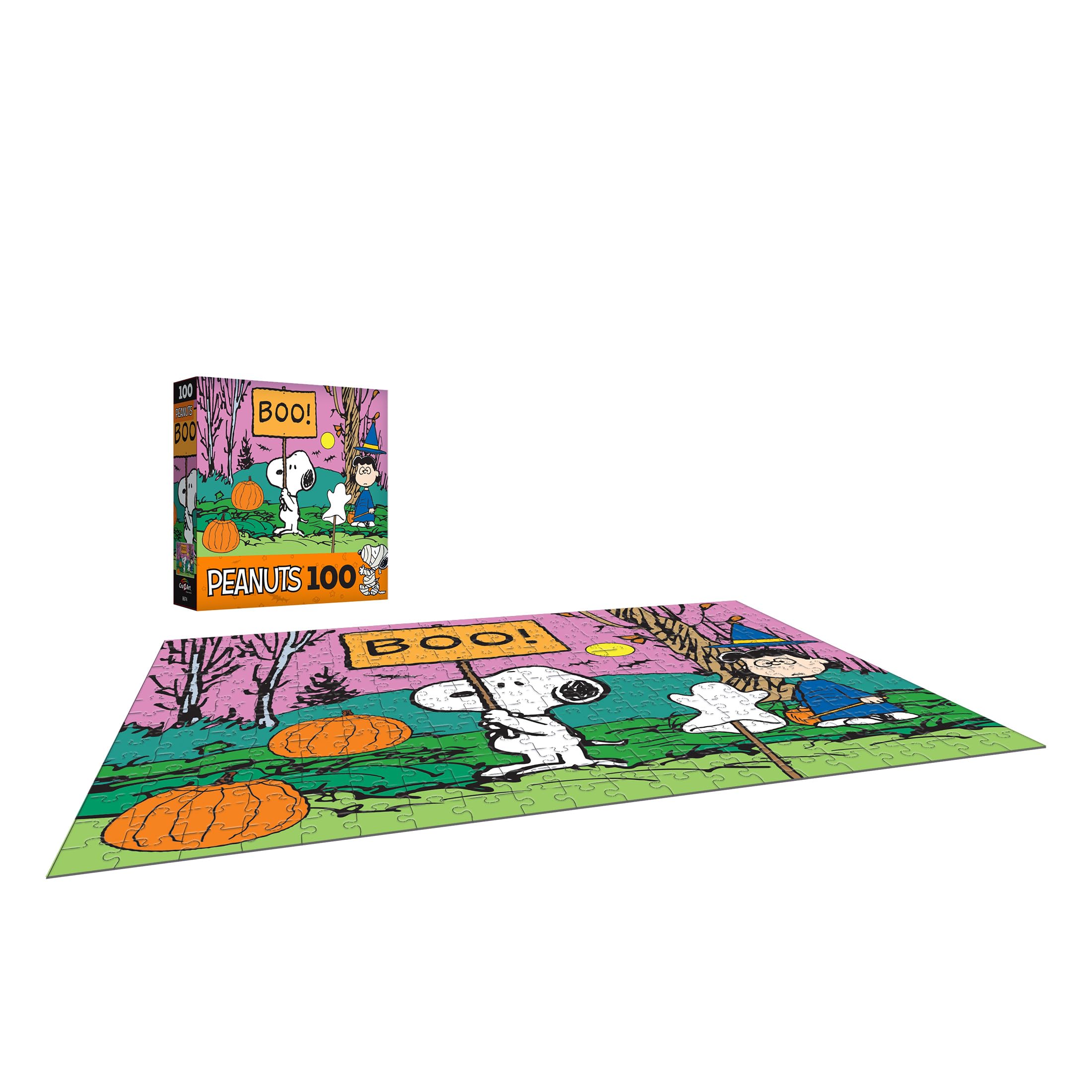 Foto 4 pulgar | Rompecabezas Roseart Peanuts Boo! 100 Piezas Para Niños/adultos - Venta Internacional.