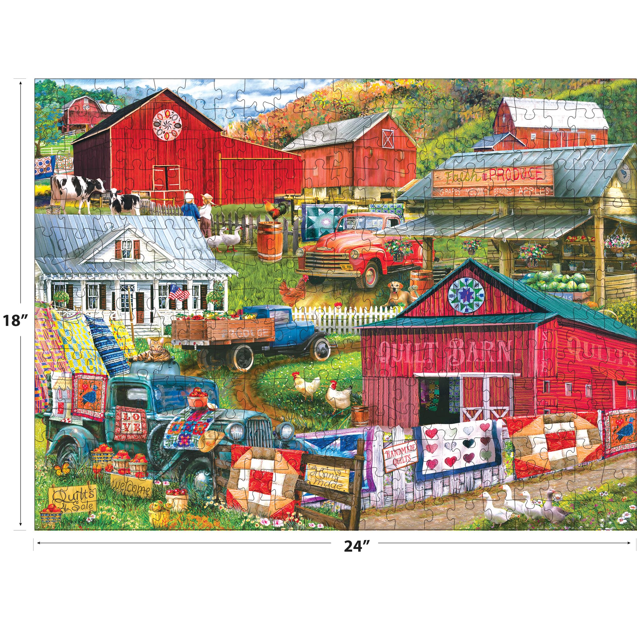 Foto 5 pulgar | Rompecabezas Roseart Puzzle Collector Country Compilation 300xl - Venta Internacional.