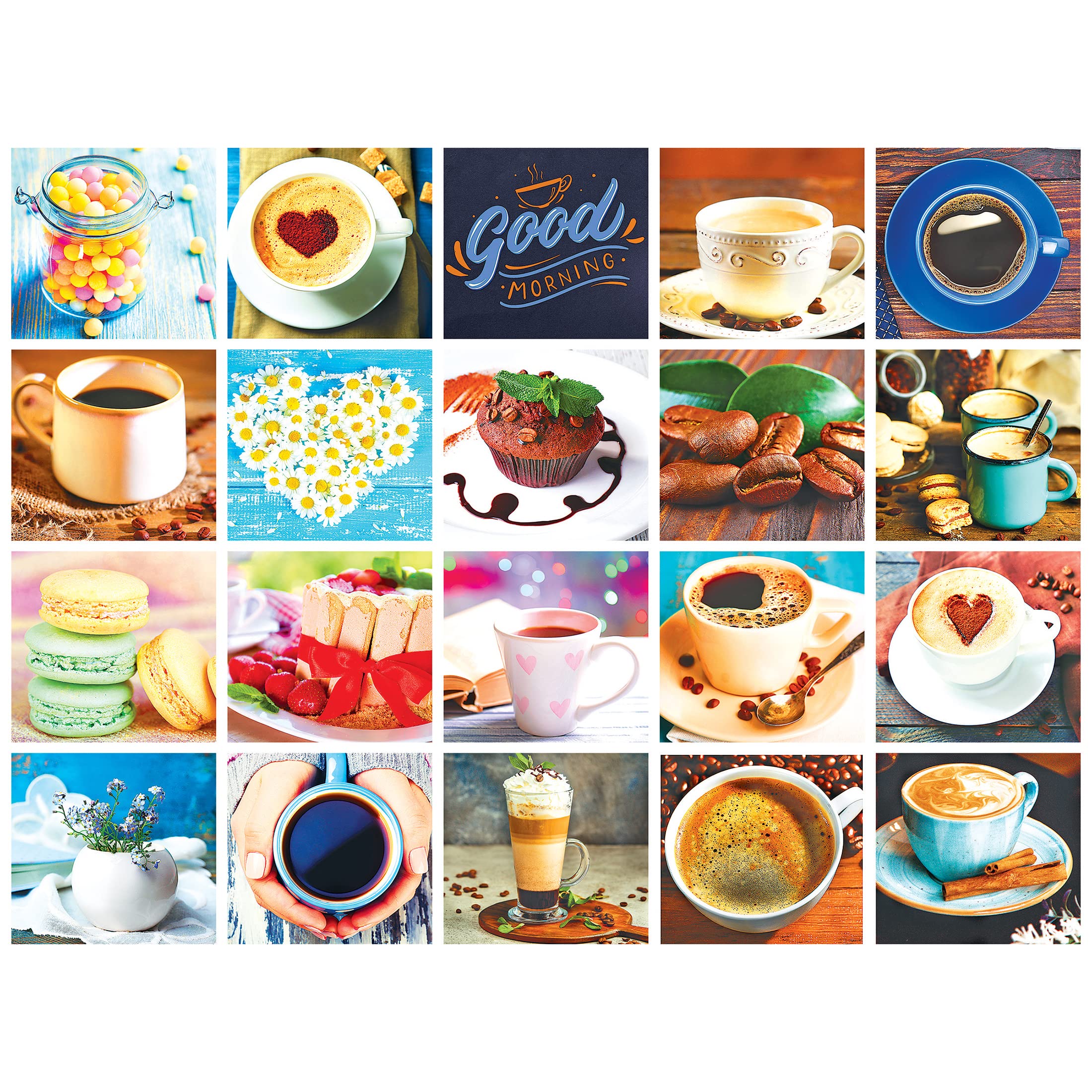 Foto 2 pulgar | Rompecabezas Roseart Kodak Premium Love Coffee 550 Piezas - Venta Internacional.