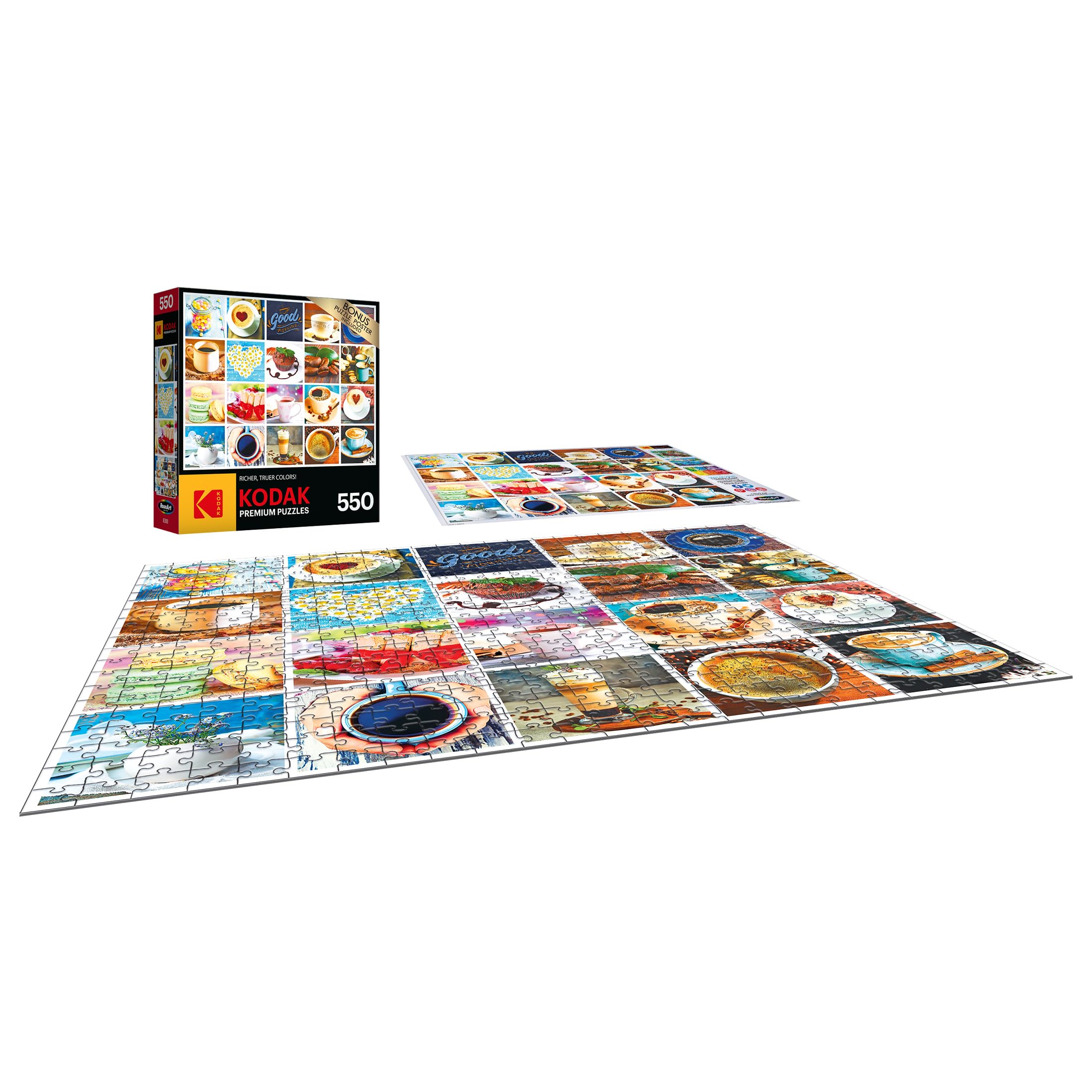 Foto 4 pulgar | Rompecabezas Roseart Kodak Premium Love Coffee 550 Piezas - Venta Internacional.