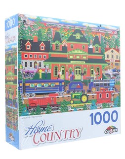 Foto 2 | Rompecabezas Roseart Home Country Mountain Rail 1000 Piezas - Venta Internacional.