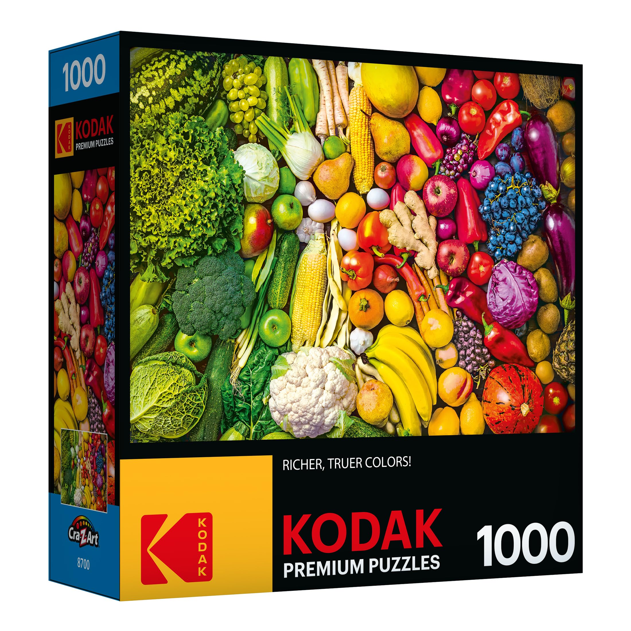 Foto 3 pulgar | Rompecabezas Roseart Kodak Premium Rainbow Superfoods, 1000 Unidades - Venta Internacional.