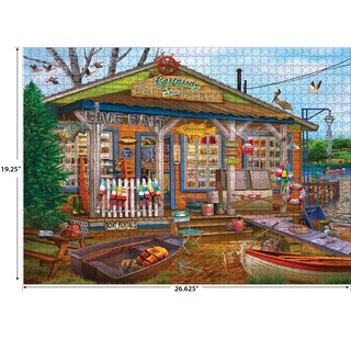 Foto 3 | Rompecabezas Roseart Chris Bigelow Castaway Bait 1000 Piezas - Venta Internacional.