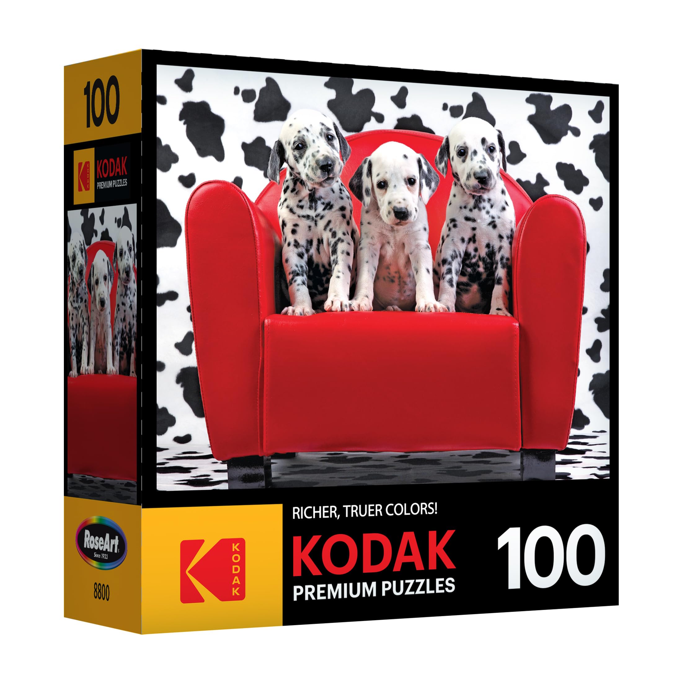 Foto 2 | Rompecabezas Roseart Kodak Premium Lots Of Spots, 100 Piezas - Venta Internacional.