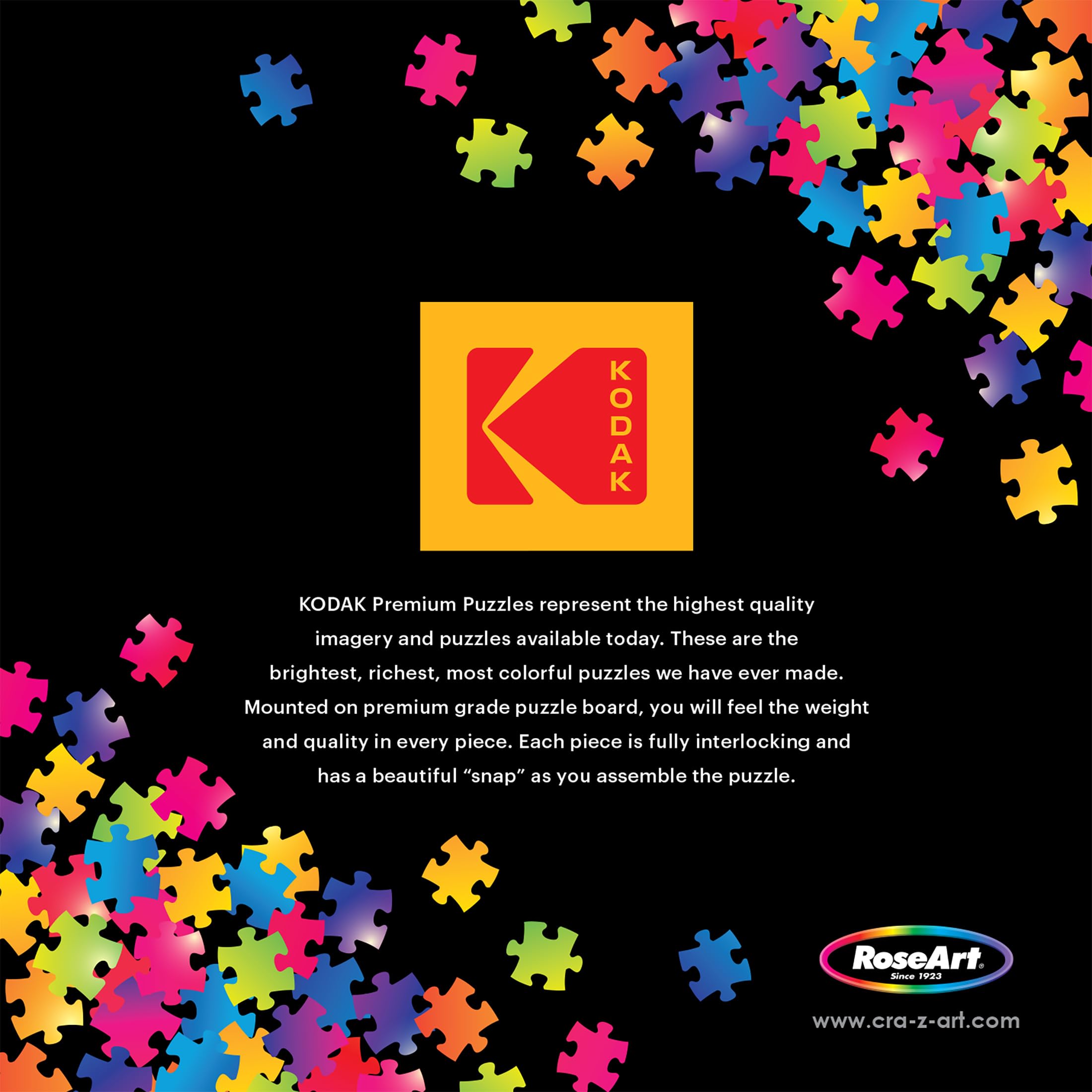 Foto 5 | Rompecabezas Roseart Kodak Premium Lots Of Spots, 100 Piezas - Venta Internacional.